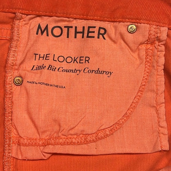 MOTHER The Looker Little Bit Country Corduroy - Picture 10 of 16